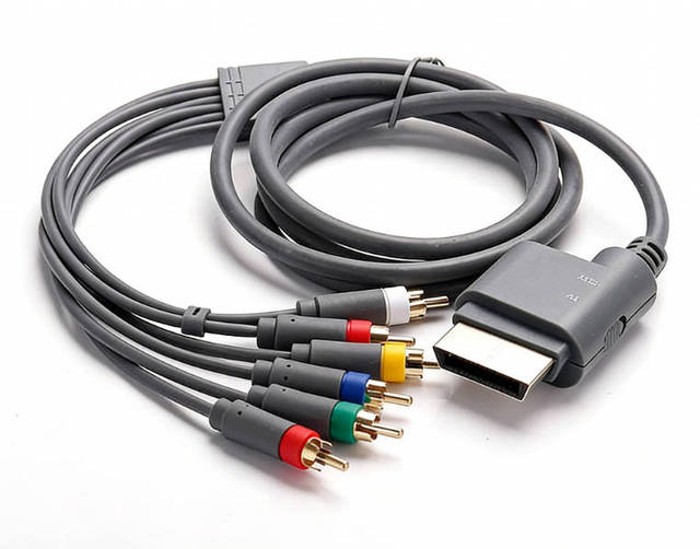 Wholesale High Quality 1.8M Component Cable for Xbox 360 HD Video AV Cable for Xbox 360