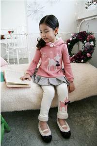 Wholesale Children Clothing 2 Pieces Set Casual <b>Long</b> <b>Sleeve</b> Hooded T-<b>Shirt</b> With Pant Suits for Kids Girl From China Manufacturer - Product Image 5