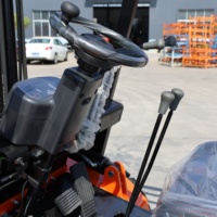 Chariot élévateur GPL à exportation directe d'usine, 3 tonnes, 3,5 tonnes, 4 tonnes, 5 tonnes, double roues avant, moteur japonais, double carburant, certifié CE ISO