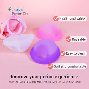 Furuize vente en gros de disques menstruels Copas personnalisés disque menstruel souple réutilisable en silicone médical disque menstruel <span class=keywords><strong>Disco</strong></span> fabricant de disques menstruels - Product Image 4
