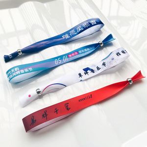 Pulseras de Poliéster Reciclado Personalizadas para Festivales, Diseño Personalizado, Novedades 2022 - Product Image 1