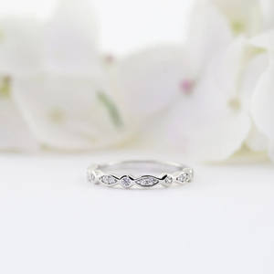 Bague de mariage en argent 925 pour femme bague de fiançailles index avec cadeau de mariage en diamant créé en laboratoire - Product Image 2