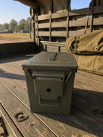 Boîte de rangement durable et résistante à l'humidité pour les sports de plein air et les voyages sur le terrain avec boîte à munitions portable