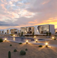 Maison Capsule Spatiale : la Solution de Glamping Futuriste Ultime