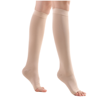 Chaussettes de compression à mollet large pour femmes et hommes Plus Size Bas au genou Longueur de l'équipage 20-30mmHg Compression Taille 4-7XL