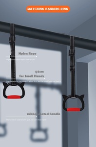 Tùy chỉnh đa chức năng treo tường cằm lên thanh cửa nhà trong nhà phòng tập thể dục thiết bị tập thể dục ngang kéo lên thanh để bán - Product Image 4