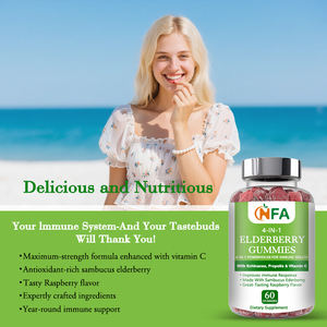 Personnalisation d'usine Gummies au sureau sans OGM Bonbons Promouvoir la santé de la peau avec Echinacea Propolis et vitamine C - Product Image 5