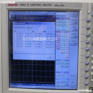 เครื่องวิเคราะห์เครือข่ายแบบเวกเตอร์ ADVANTEST R3860A/1400-2010 300kHz-20GHz 4 พอร์ต - Product Image 3