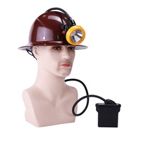 Lampe frontale professionnelle antidéflagrante pour l'exploitation minière, lampe de mineur LED rechargeable, éclairage de sécurité pour l'exploitation souterraine KL12M