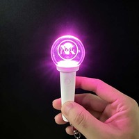 Porte-clés Mini Bâton Lumineux LED Personnalisable avec LOGO d'Artiste, pour Concerts d'Idoles, Bâton Lumineux de Fan, Fabrication en Usine