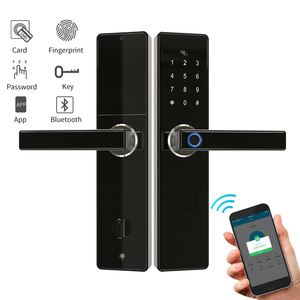 APP de huellas digitales push pull <span class=keywords><strong>inteligente</strong></span> <span class=keywords><strong>cerradura</strong></span> de puerta app electrónico <span class=keywords><strong>inteligente</strong></span> fabricante de cerraduras - Product Image 4