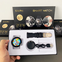 Reloj Inteligente S36 PRO Multifunción con Alerta de Información, Frecuencia Cardíaca, Oxígeno en Sangre, Ejercicio, Pulsera Inteligente, Moda para Jóvenes, Gran Oferta 2024