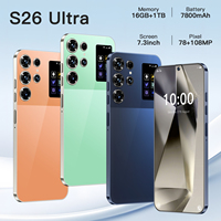 S26 Ultra 16 Go 1 To de stockage Deca Core HD Français Économique Professionnel Anti-poussière Téléphone Intelligent 108 MP Caméra Rapide