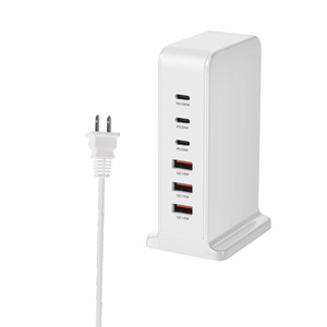 168W Desktop Charger 3 USB-C Ports PD Fast <b>Charging</b> Laptop Adapter Multi-Port Power <b>Station</b> - Product Image 5