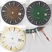 Boîtier de montre cocktail NH34, pièces de montre mécanique, cadran de 35 mm de diamètre