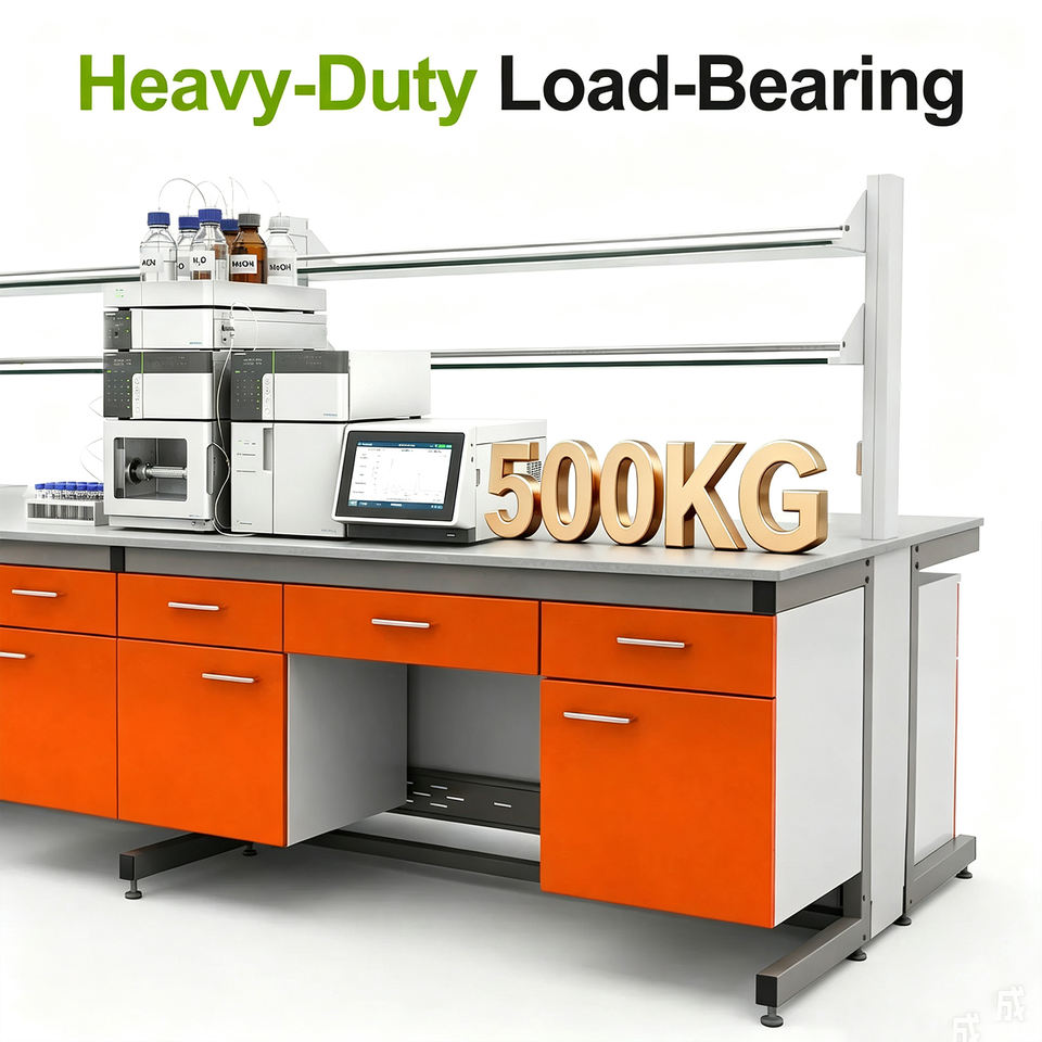 Professional Laboratory Furniture Island Workbench Worktop for Chemical ...