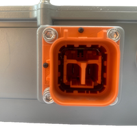 Chargeur embarqué OBC 20 kW pour voiture électrique, AC/DC 400 V, batterie lithium, refroidissement liquide IP67, triphasé
