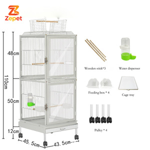 Ventes directes d'usine de grandes cages à oiseaux pour animaux de compagnie, à prix avantageux <span class=keywords><strong>et</strong></span> très demandées - Product Image 1
