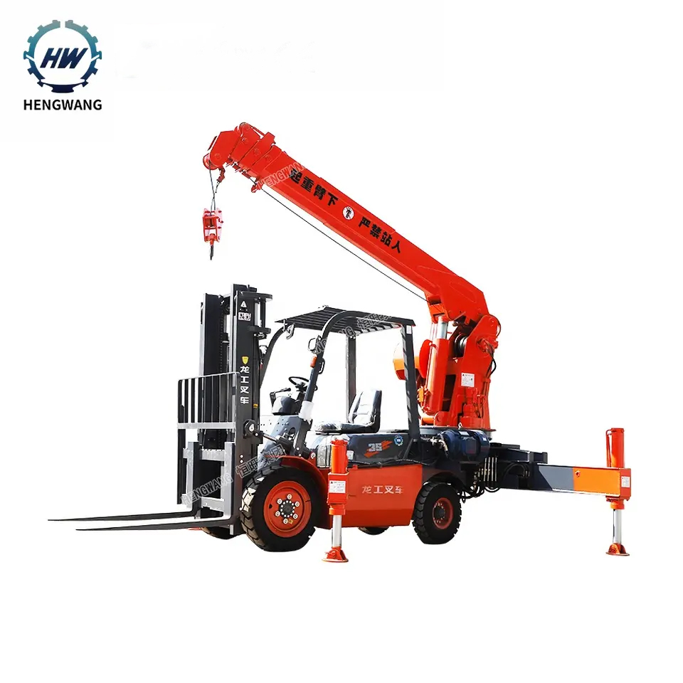 Forklift Mini Concrete Hoist Industrial Construction Portable Crane 4 Ton Small Lift Crane Machine