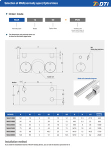 用于光轴的高质量常开线性夹紧元件MAR2500夹紧和制动元件 - Product Image 6