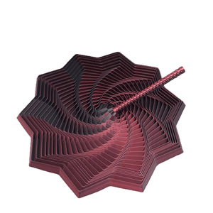 3d Toys Printed Plastic Octagonal Handle Screw Tower <b>Magical</b> Geometric Desktop Spiral Decompression Creative Puzzle Toy for All - Product Image 5