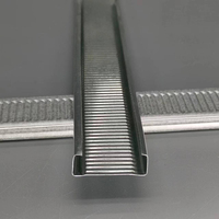 Perfil de Techo Galvanizado Ligero 35x12mm 4000mm, Quilla Tipo Serpiente para Material de Construcción de Techos en Tailandia