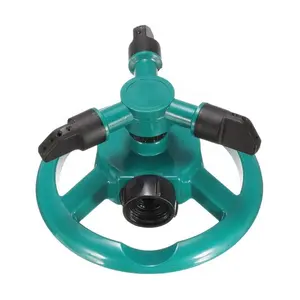 Garden Tools Three Arms Swivel Water Fog Hose Irrigation Sprinkler System Sprayer