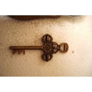 Brass OWL Finish Lock with Keys Functional Anti-Theft and <b>Waterproof</b> Iron <b>Padlock</b> Made from Durable Brass Material - Product Image 4