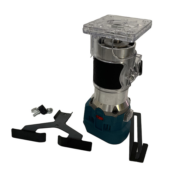Professional Cordless Compact Router For,6 Variable Speeds for Woodworking, Fixed Base Wood Router