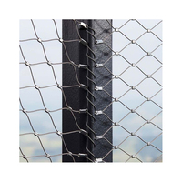Ferrule Typ Ss Drahtseil netz Flexible Tier käfige Ferruled Inox Cable Mesh für Affen gehäuse