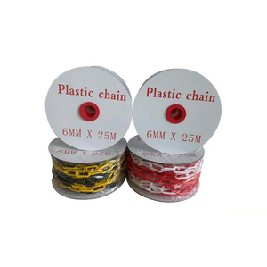 Cônes de signalisation rouges <span class=keywords><strong>et</strong></span> blancs, poteaux de signalisation, chaînes de liaison en <span class=keywords><strong>plastique</strong></span> - Product Image 1