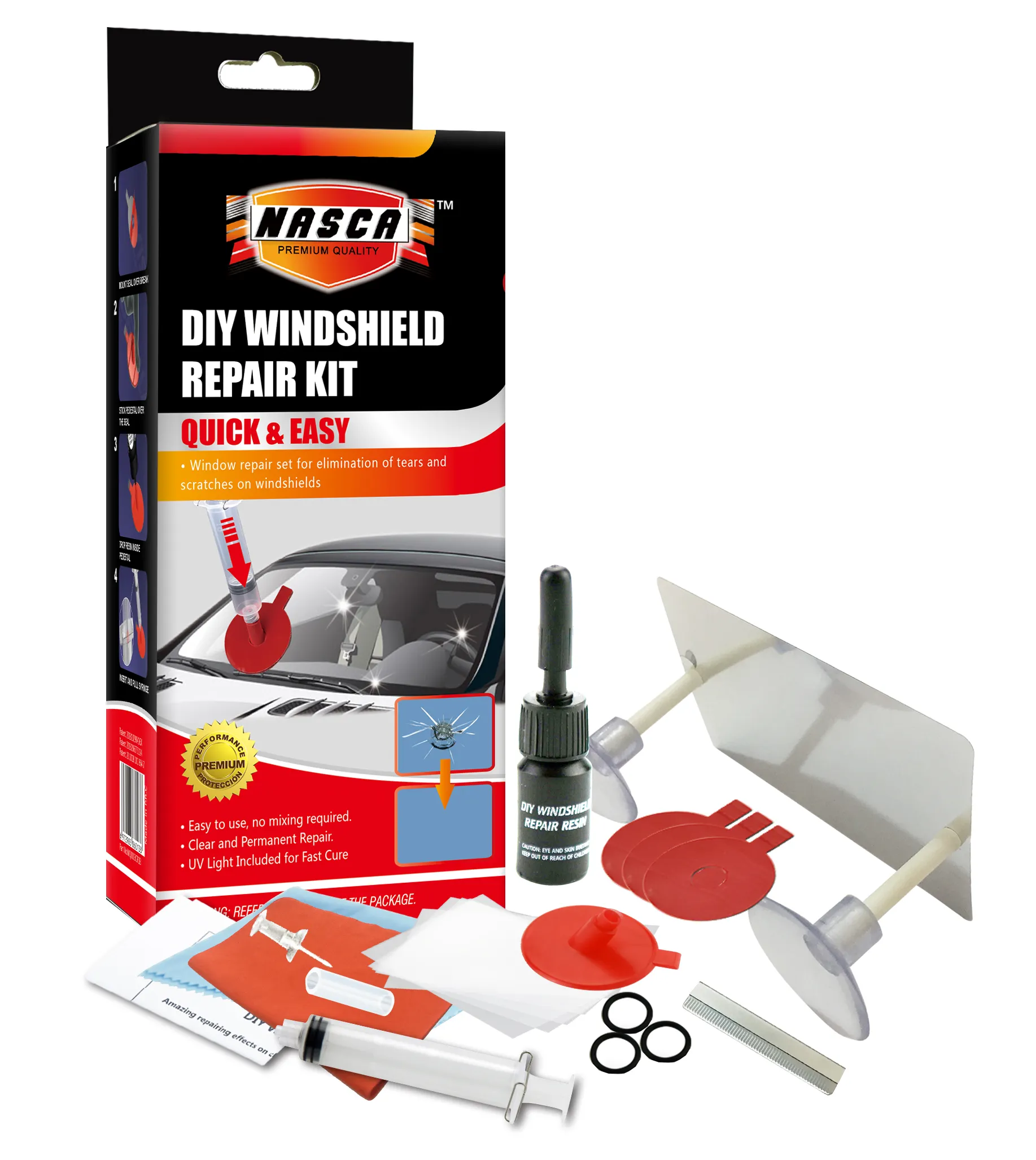 Widely Used Superior Quality Visbellausa Car windshield repair kit