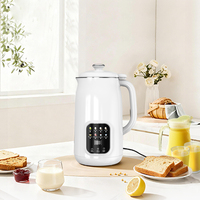 Ventes chaudes, mini-blender électrique automatique commercial portable en acier inoxydable, machine à faire du lait de soja pour bébé, machine à faire du lait de soja