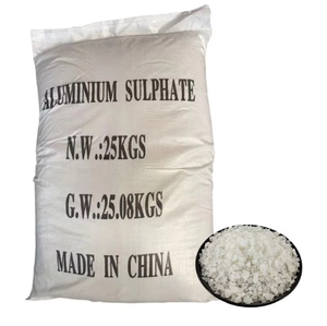 Prix du fabricant chinois 25 kg 50 kg <span class=keywords><strong>Sulfate</strong></span> d'aluminium sans <span class=keywords><strong>fer</strong></span> 16% 17% Flocons granulés en poudre CAS 10043-01-3 pour le traitement <span class=keywords><strong>de</strong></span> l'eau - Product Image 4