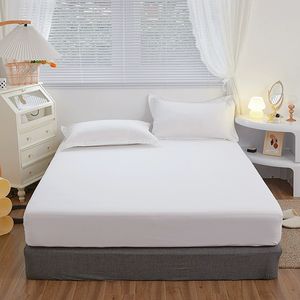 Egyptische Lange Nieten Katoen 100% Satijn Wit Beddengoed Set Zacht Comfortabel Verkrijgbaar Tweeling Full Queen King Size 300 Count Print - Product Image 4