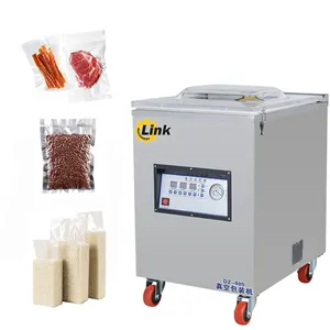 Full Automatic Commercial Rice Red Bean Sausage and Chicken Vacuum Packing Machines