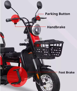 Nouveau Tricycle Électrique pour la Maison, les Courses et les Voyages, Scooter de Mobilité pour Personnes Âgées, 48V 60V 72V, Longue Portée, Moto Électrique à 3 Roues - Product Image 3