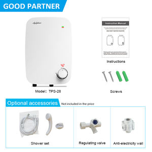 Calentador Eléctrico Moderno para Baño, Calentador Eléctrico para Ducha 220V 5.5KW, Calentador de Seguridad - Product Image 3