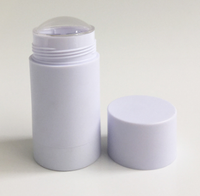 Contenants en plastique écologiques pour nettoyant visage et déodorant en stick de 15g, 30g, 50g, 75g avec tailles personnalisables et impression sérigraphique