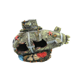 <span class=keywords><strong>ปลา</strong></span>และกุ้งหลีกเลี่ยงถ้ำเรือดำน้ำหลุมบ่อทิ้งเรือดำน้ำปลาวาฬยิ้มส่วนบุคคลอุปกรณ์ตกแต่งสำหรับสัตว์เลี้ยง - Product Image 5