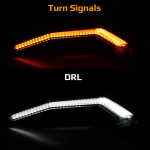 Kit de señal de giro Led con DRL para 2017-2023 Can Am <span class=keywords><strong>Maverick</strong></span> <span class=keywords><strong>X3</strong></span> R/MAX R 4x4 Turbo <span class=keywords><strong>DPS</strong></span> ATV/UTV piezas y accesorios luz todoterreno - Product Image 2