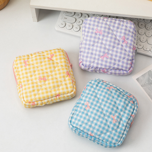 Vente en gros mignon porte-monnaie trousse de maquillage mensuel affaires sac de rangement pour serviettes hygiéniques organisateur - Product Image 2