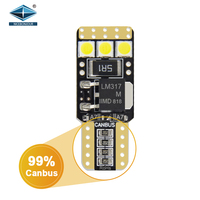 Car Light Bulbs 12V 3030 6SMD 194 W5W Wedge Plate Dome licht Canbus T10 Led With No Error