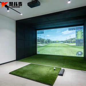 <span class=keywords><strong>Simulateur</strong></span> de <span class=keywords><strong>golf</strong></span> d'intérieur KUERMAI KEM-562 avec jeu de projection interactif et système de surveillance du lancement pour <span class=keywords><strong>simulateur</strong></span> de football - Product Image 2