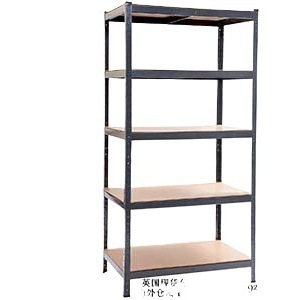 Étagères de rangement métalliques robustes pour garage, style industriel, type autoportant, cadre rectangulaire en acier au carbone, solution d'organisation - Product Image 4