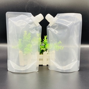 Bán buôn hàng đánh giá hàng nhỏ túi nước doypack 100ml 150ml nhựa vòi liques Pouch nước trái cây sữa túi nước - Product Image 6
