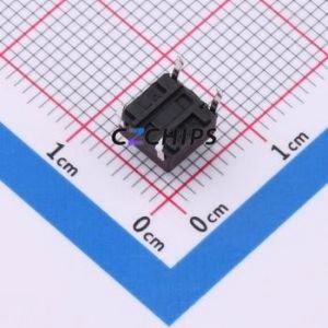 SH-6X6X5H-STM Tactile <b>Switch</b> Through hole Component THT-4P,6x6mm <b>Switch</b> Single Pole Single Throw Round Button 2.5N Through Hole - Product Image 2