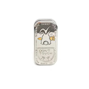Juguete Antiestrés Metálico EDC Rabbit, Deslizador Táctil de Tres Capas de Empuje Directo, Portátil para Uso Diario y Exterior, para TDAH, Edades 14-18 - Product Image 5