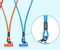 Câble de données en tissu tressé à chargement rapide 60W avec logo personnalisé, sangle de cou et cordon anti-perte pour téléphone – Meilleures ventes