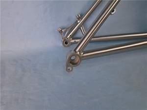 Bingkai Sepeda <span class=keywords><strong>Mtb</strong></span> <span class=keywords><strong>29</strong></span> Plus <span class=keywords><strong>Titanium</strong></span>, Rangka Sepeda 3.0 Inci Produksi Baru - Product Image 2